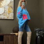 Lange Chelsea boots beige Suéde