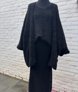 Lange Zwarte Rok – Bouclette