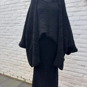 Lange Zwarte Rok – Bouclette