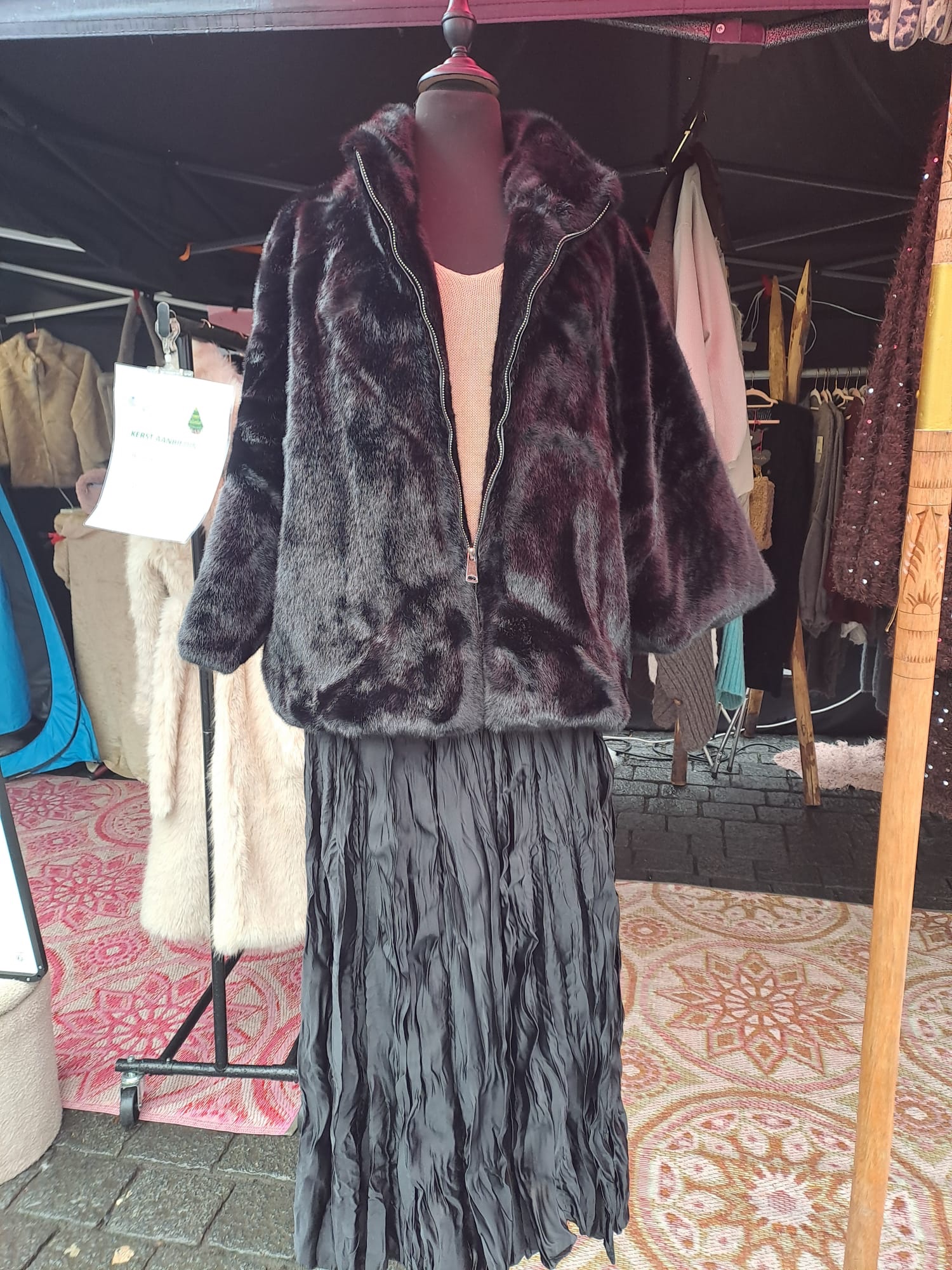 Kreukel rok lang - Shinny - Afbeelding 4