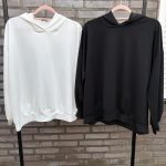 Sweatshirt wit met Capuchon - Boet