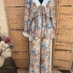 2 delige set broek plus blouse