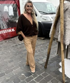 Broek Suede Look – Katja