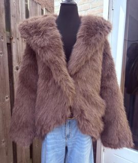 Faux fur jas – Milly
