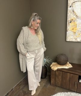 Bouclette vest met capuchon – Belinda