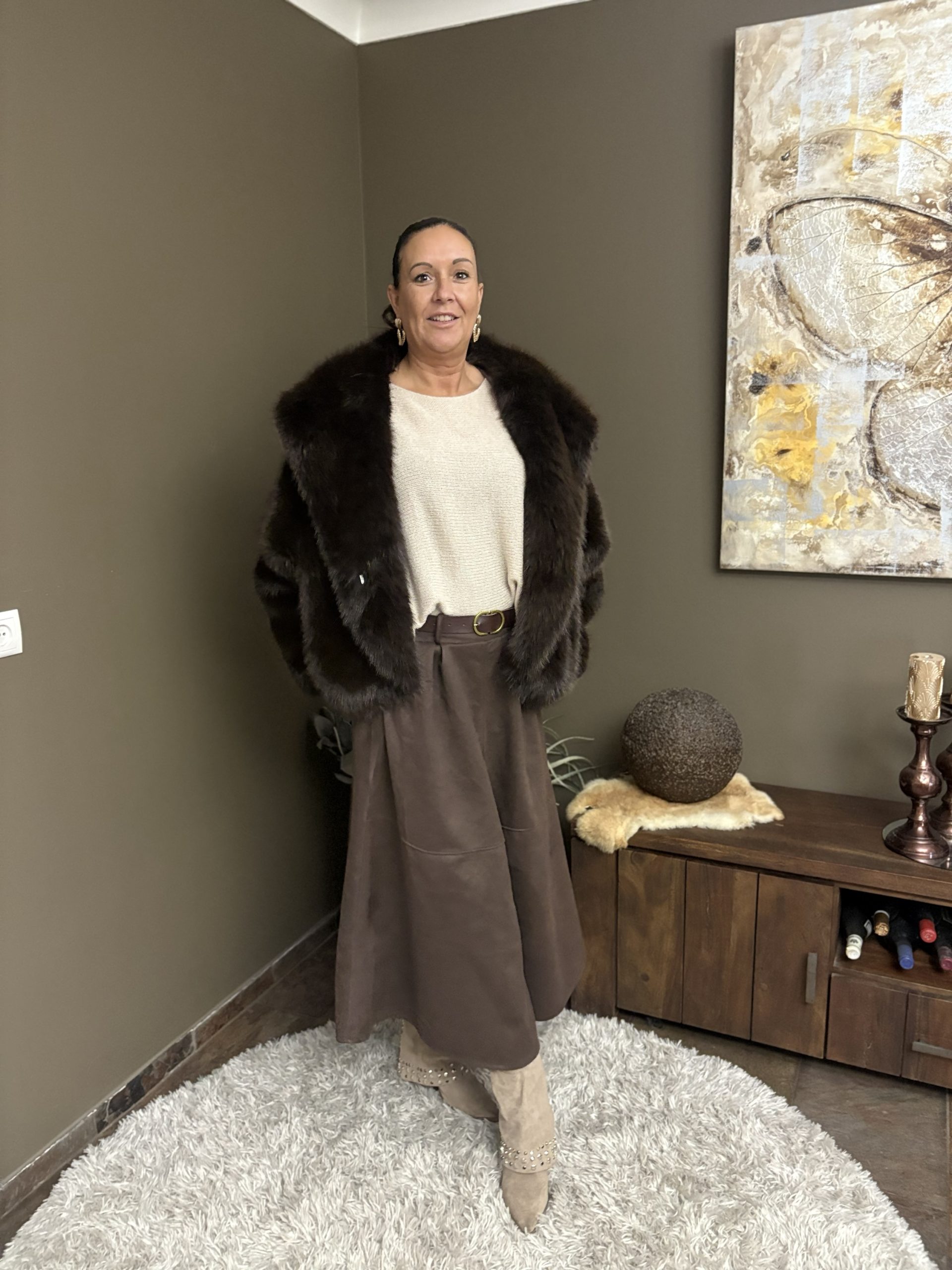 Suadine Rok Midi/lang - Middy - Afbeelding 2