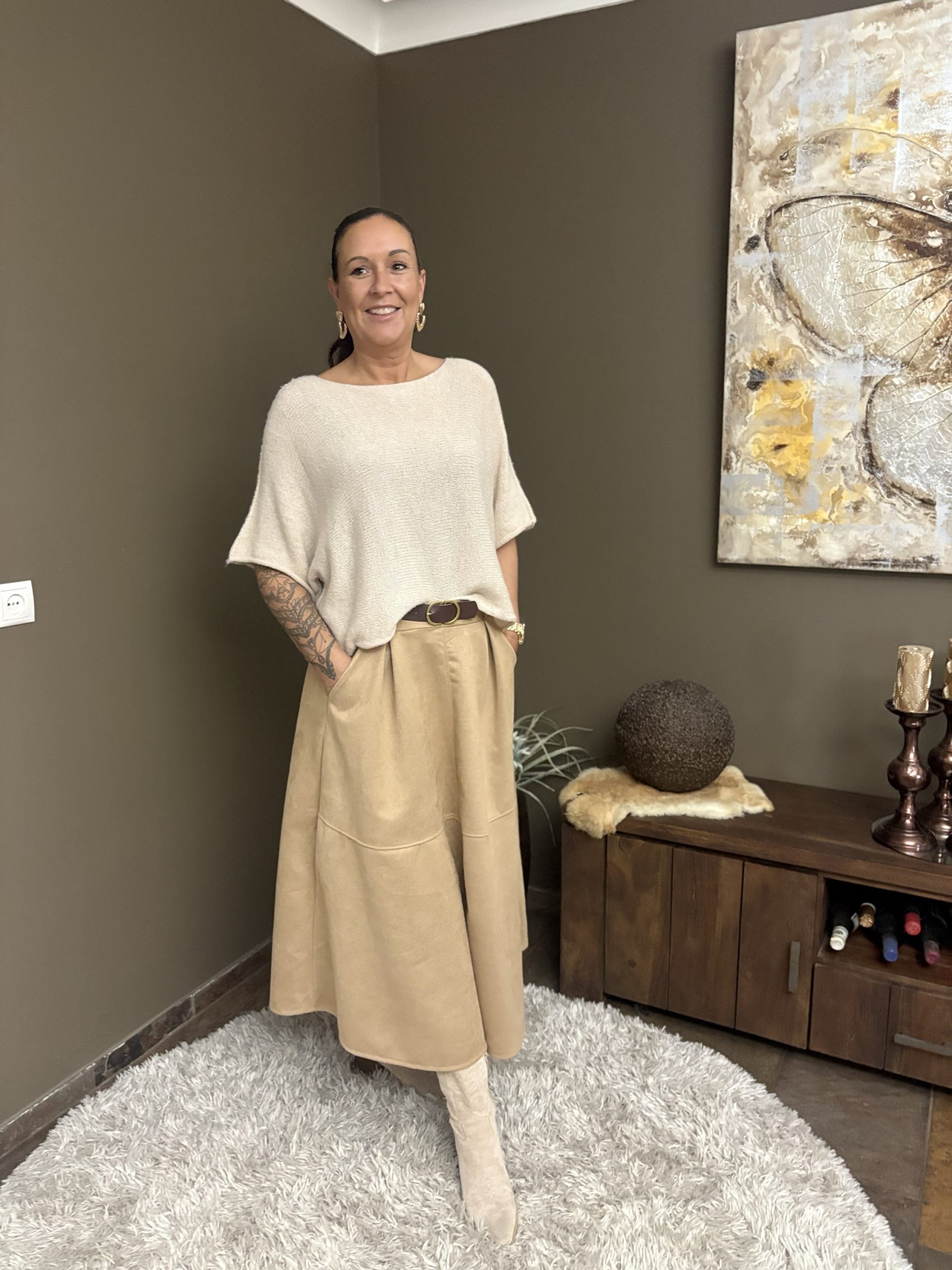 Suadine Rok Midi/lang - Middy - Afbeelding 3