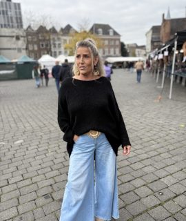 Trui oversized met Boothals – Cindy