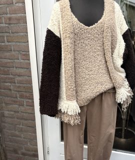 Bouclette Vest zacht vrouwelijk en stijlvol – Vera