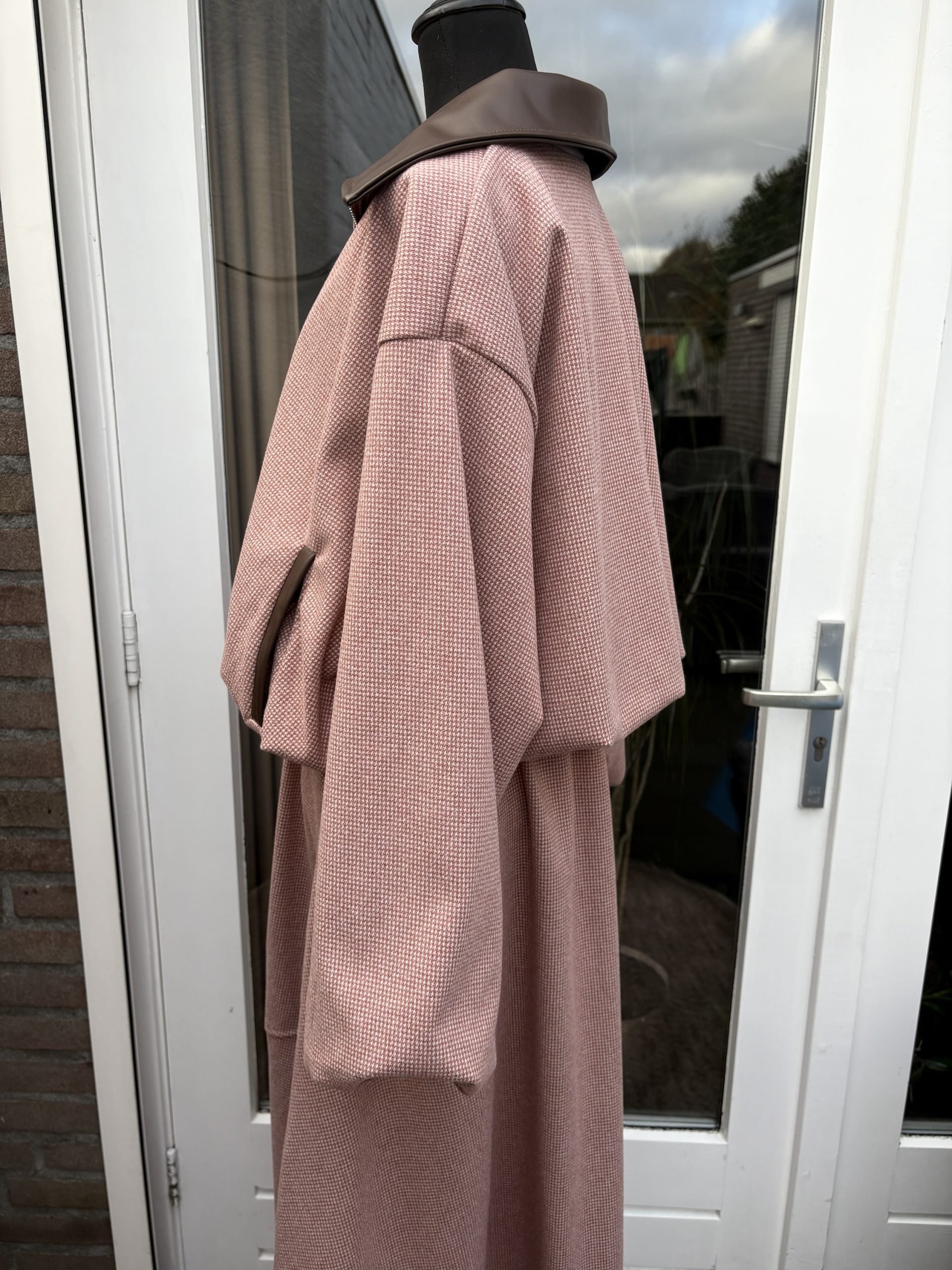 2 delige Set Ballonjas en A-lijn rok - Sita - Afbeelding 7