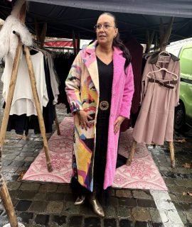 Lange Jas met Marylin Monroe print – Marylin