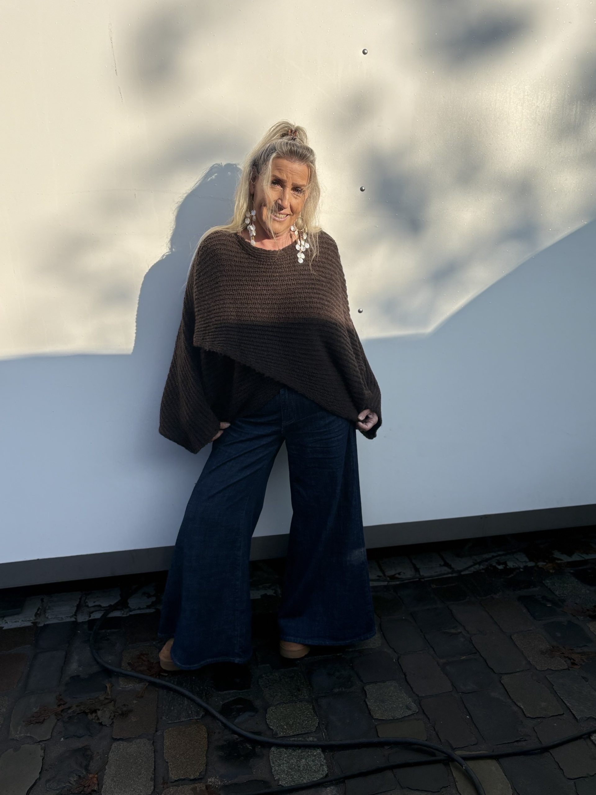 Oversized overslag trui - Mila - Afbeelding 3