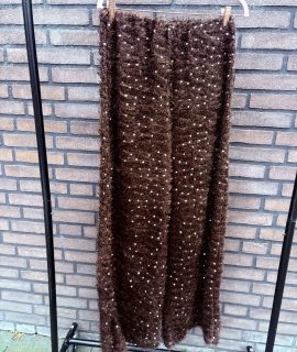 Fluffy glitter broek – shinny