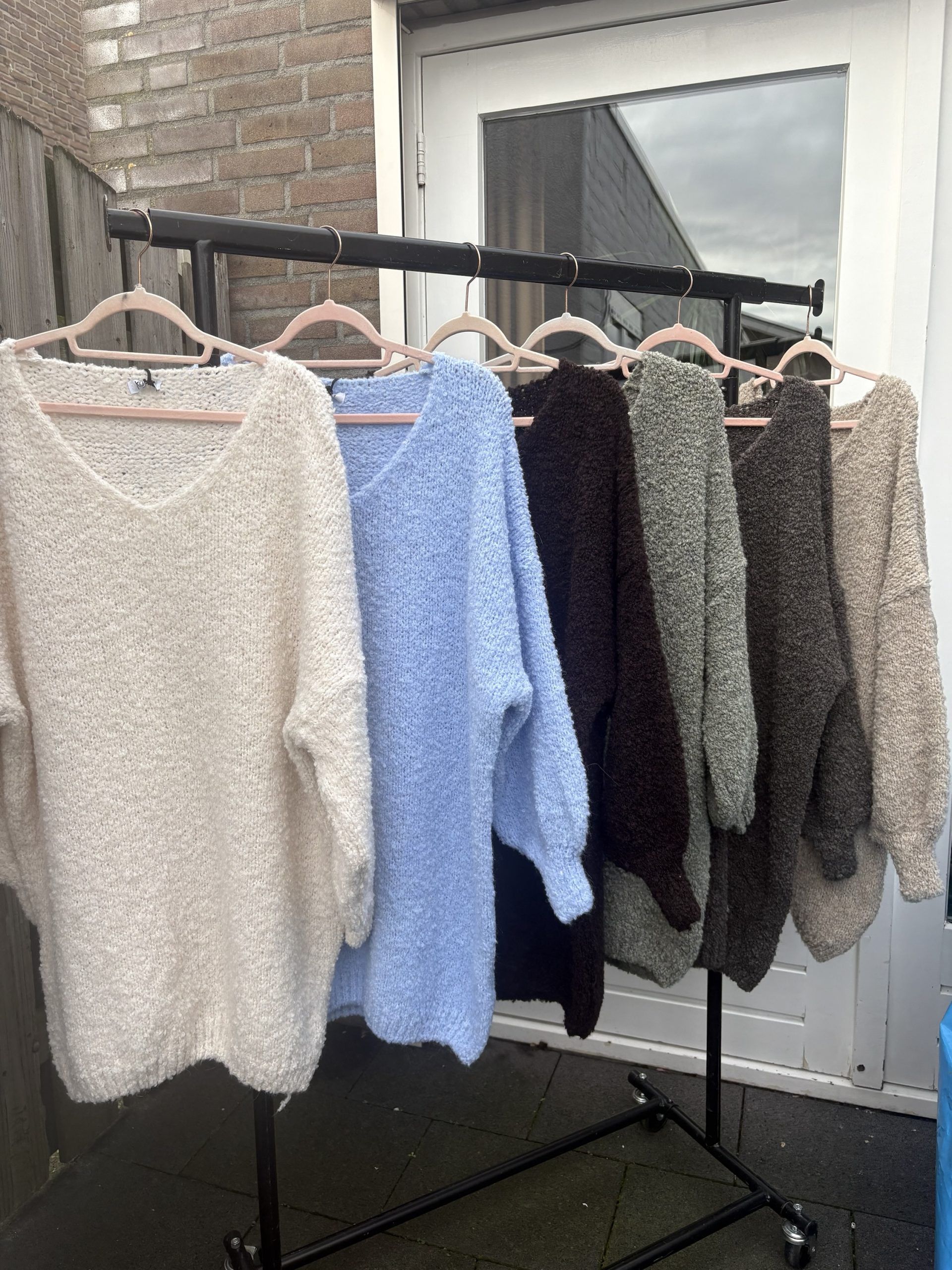 Trui oversized Bouclette - Reggy