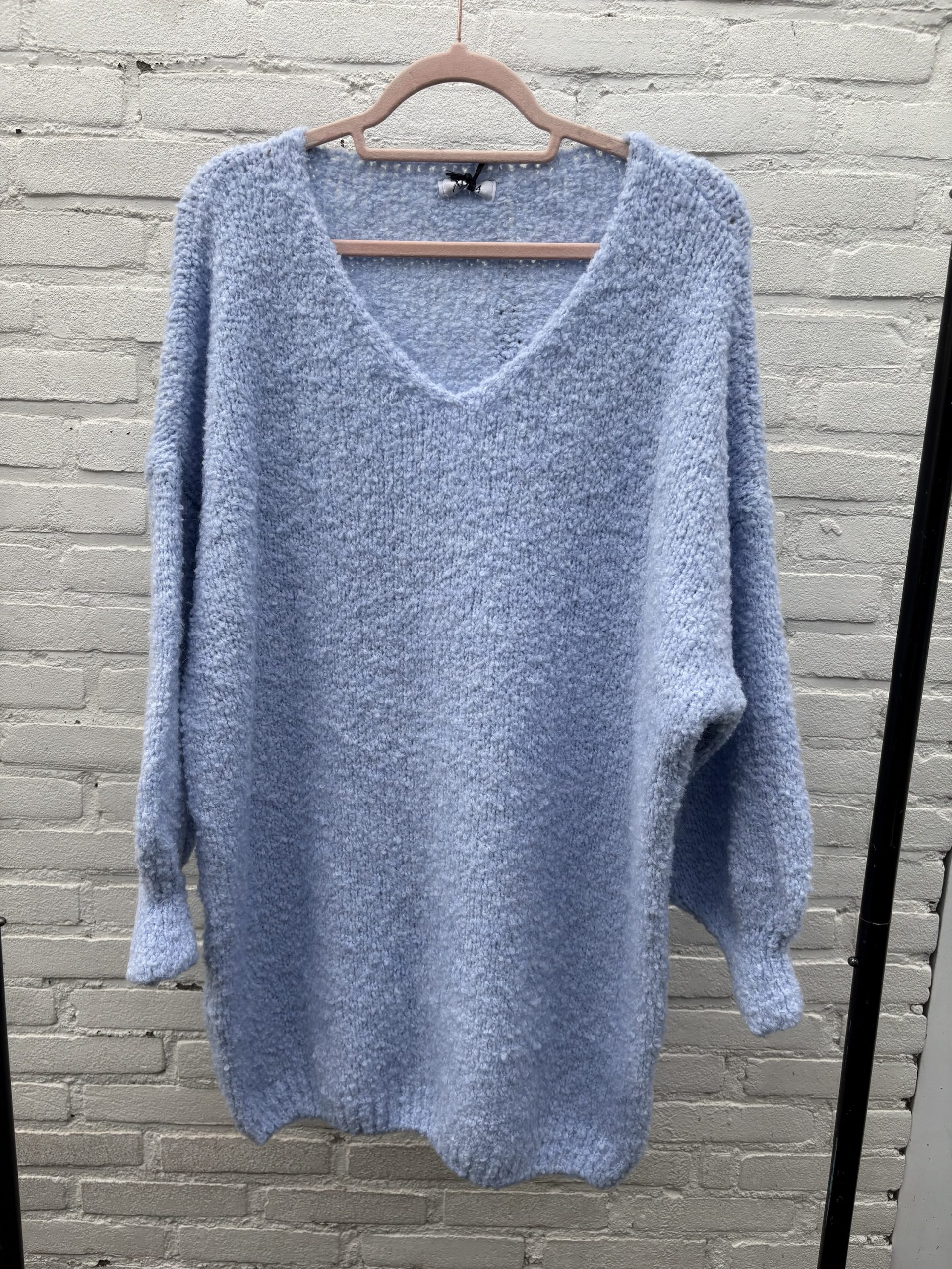 Trui oversized Bouclette - Reggy - Afbeelding 5