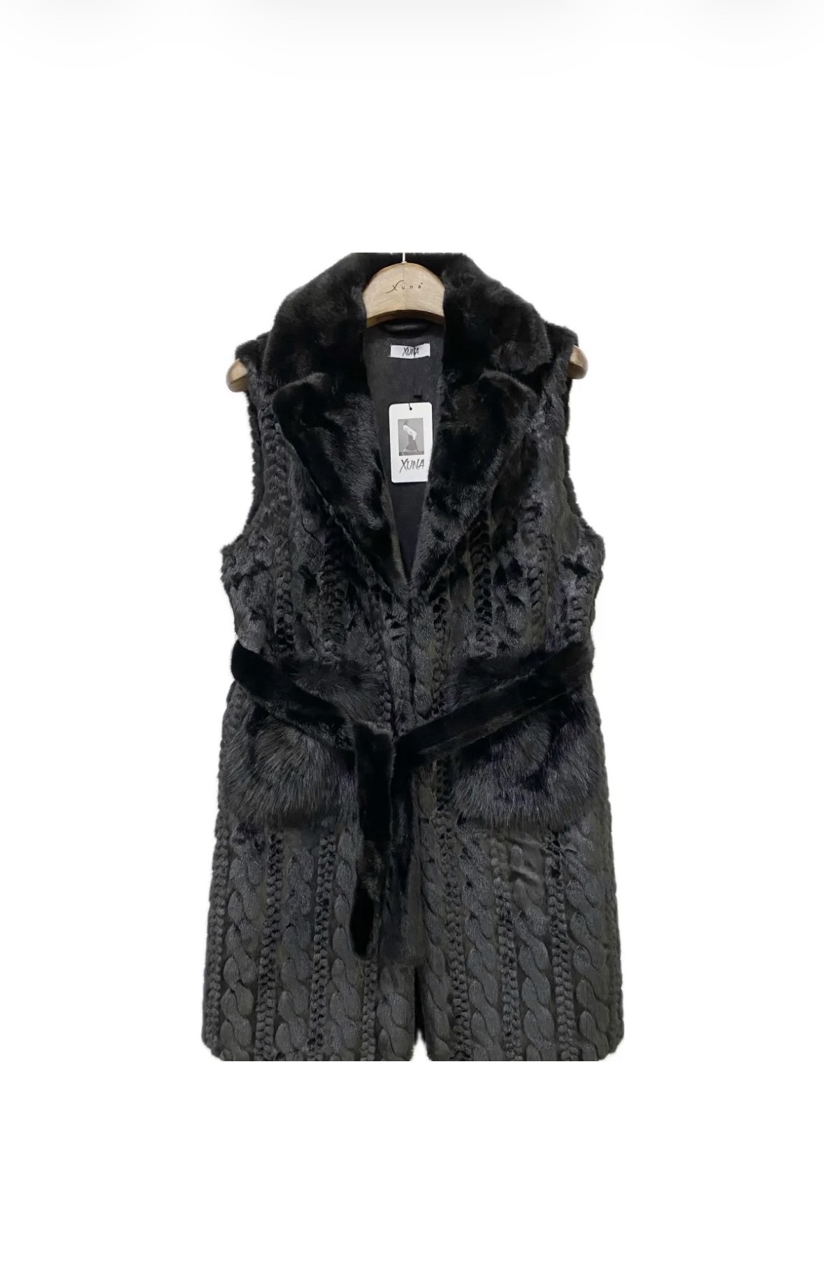 Bodywarmer half lang met zakken - sophia - Afbeelding 3