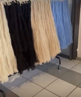 Gekreukte Tulle Rok – Romy