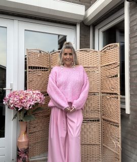 Trui oversized met boothals – Lili