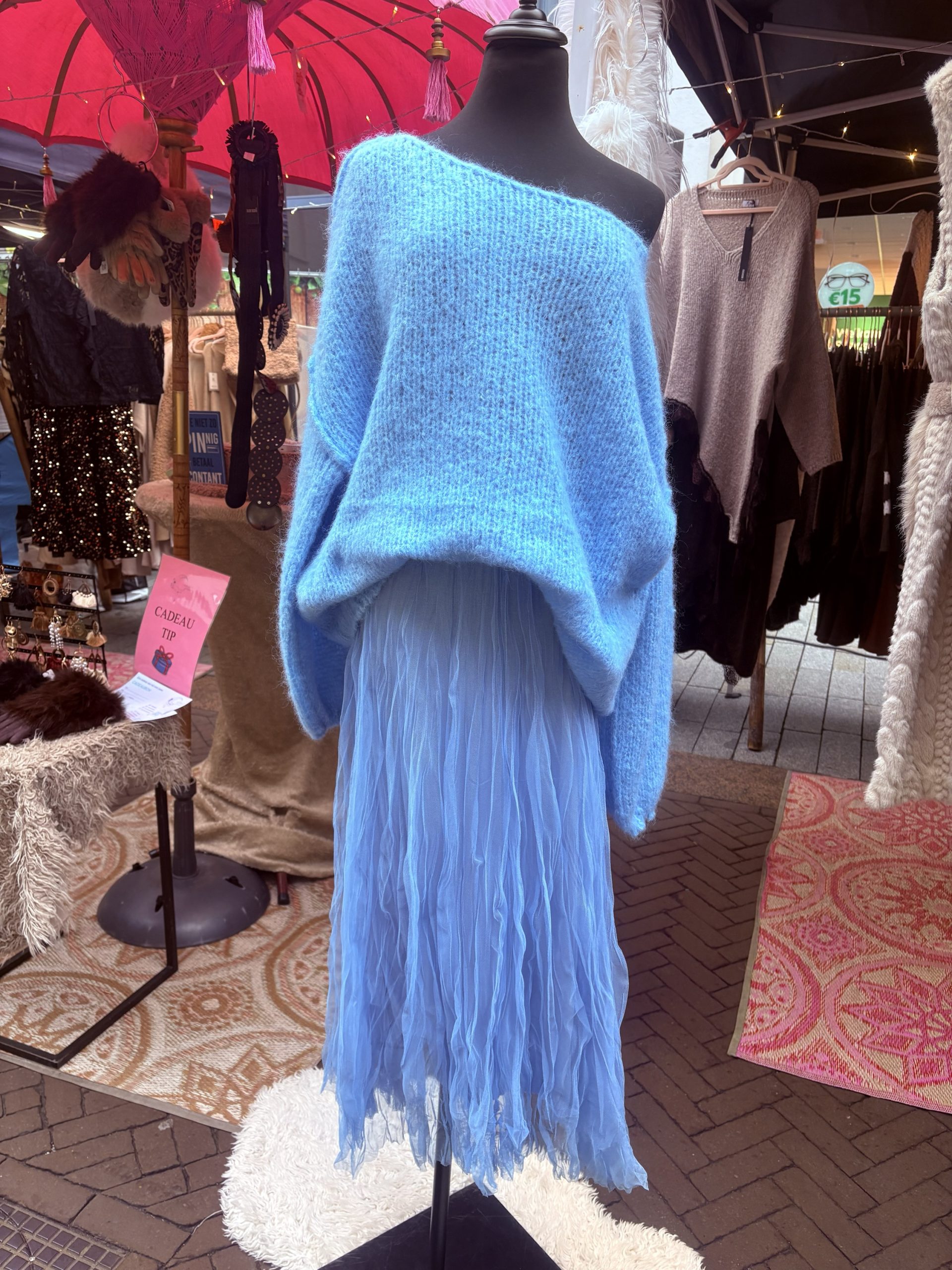 Tulle kreukelrok - Nana - Afbeelding 3