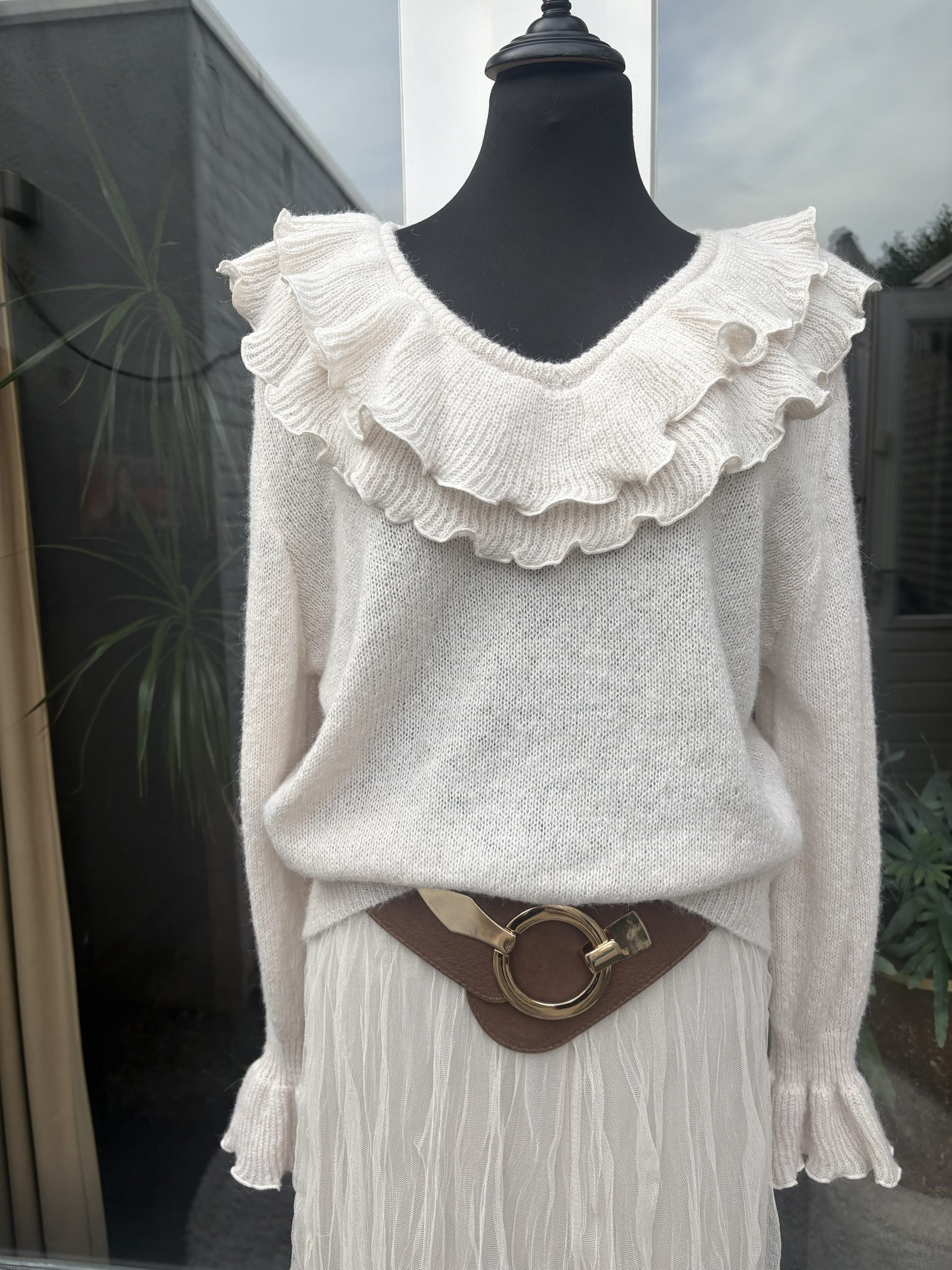 Trui met ruffles - Afbeelding 2