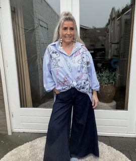 Blouse met print – Snoopy