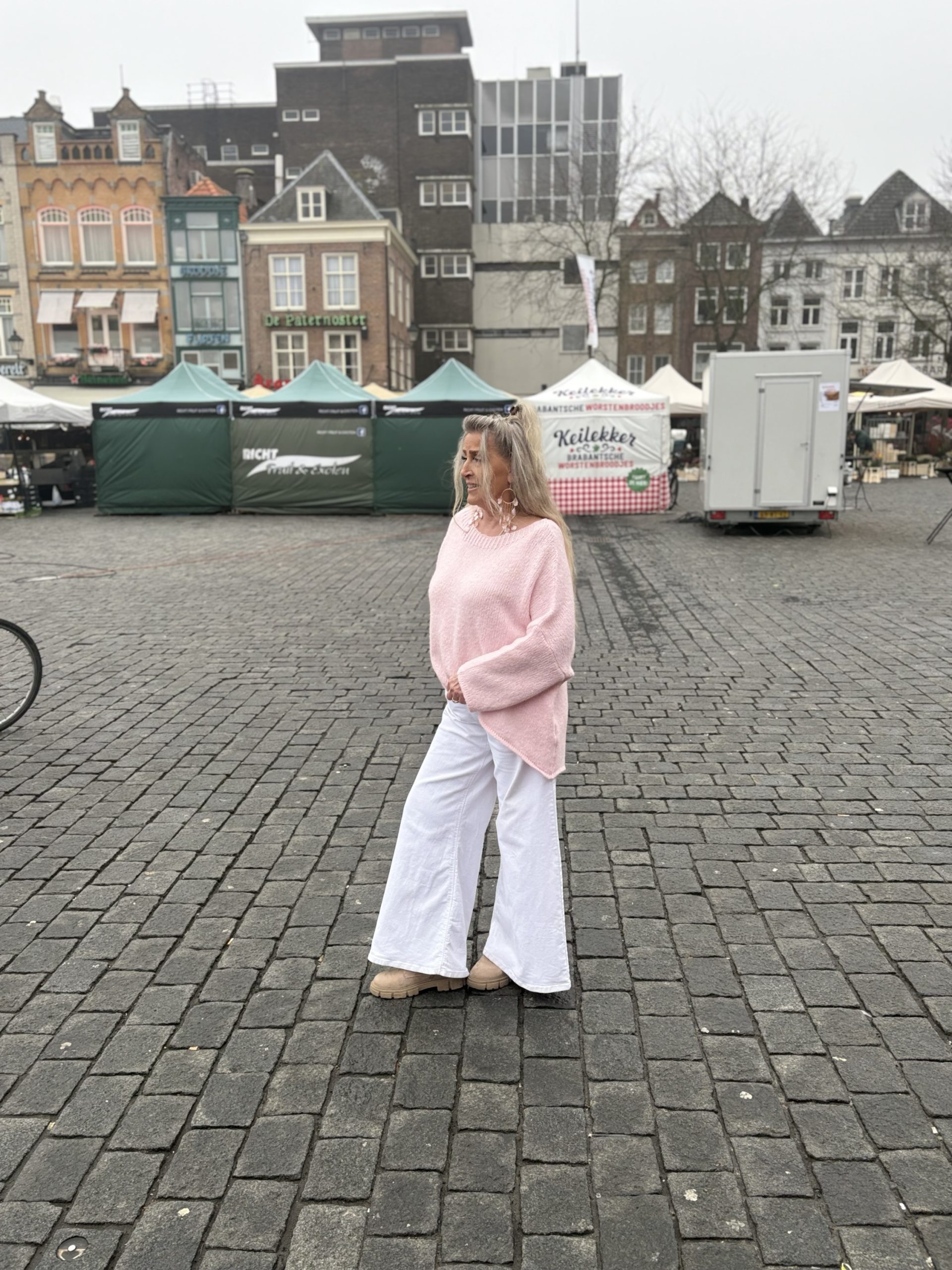 Trui oversized met boothals - Vera - Afbeelding 3