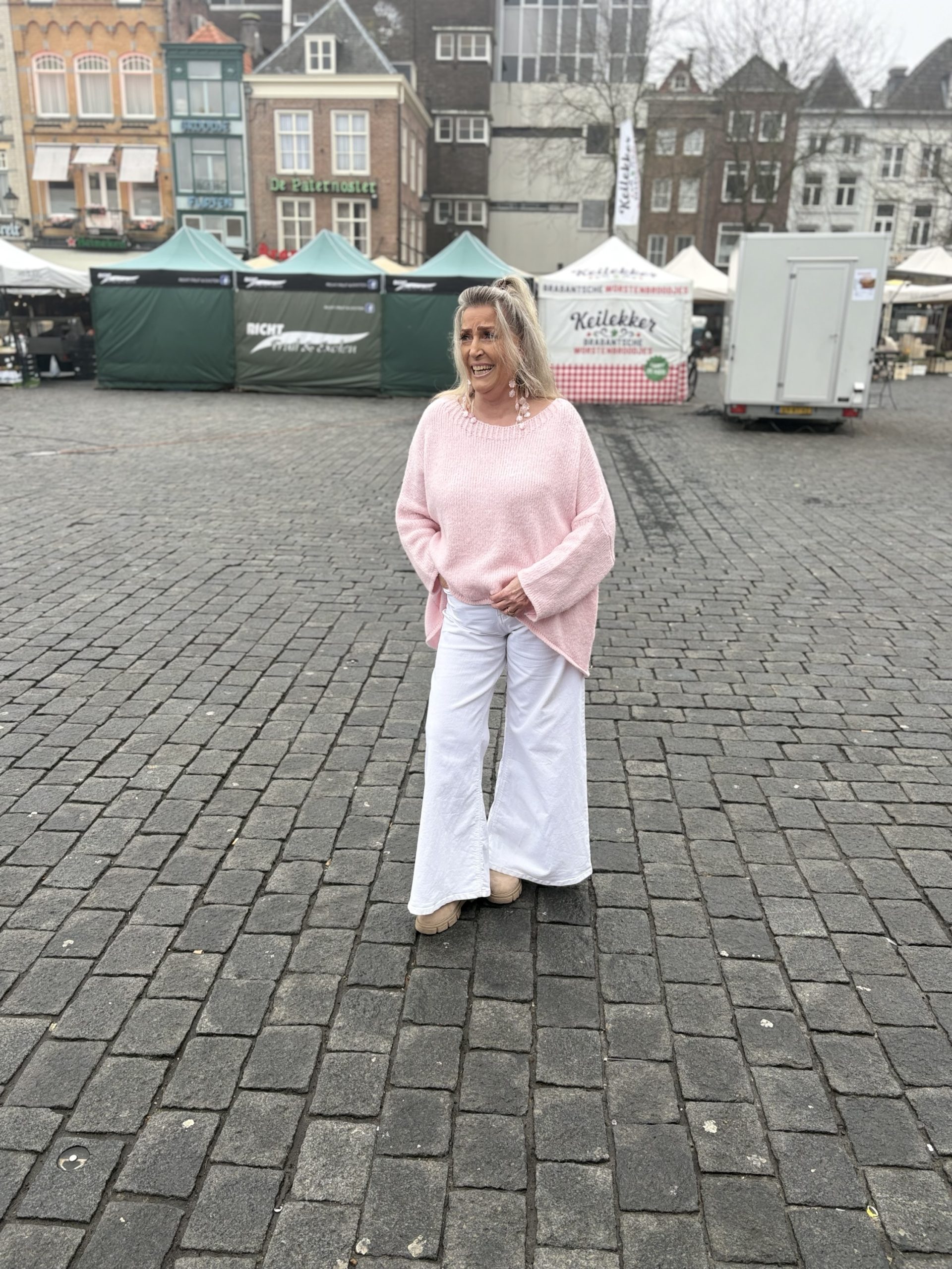 Trui oversized met boothals - Vera - Afbeelding 4