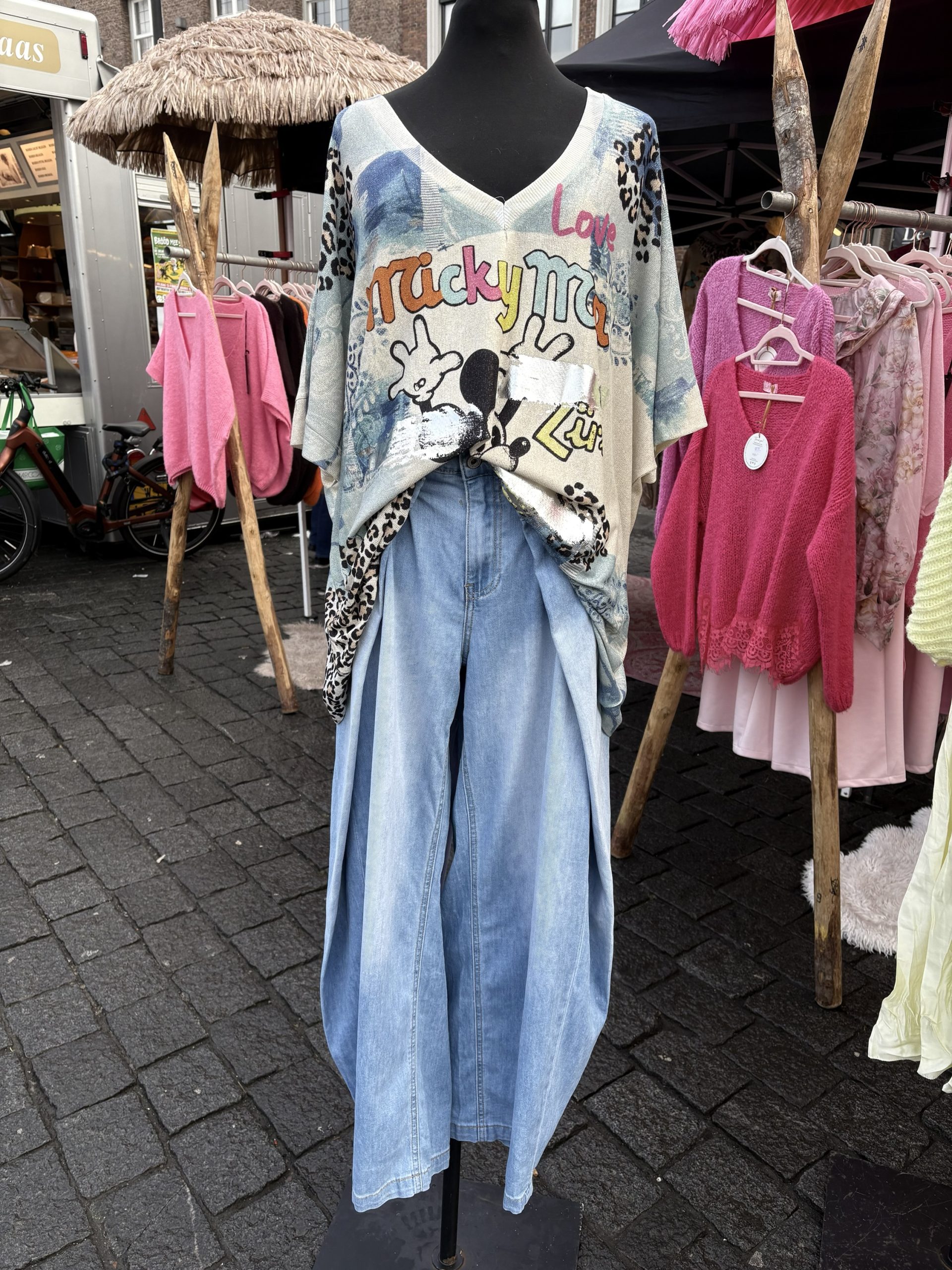 Shirt met gouden glans - Mira