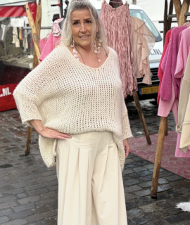 Broek met plooien – rosaline