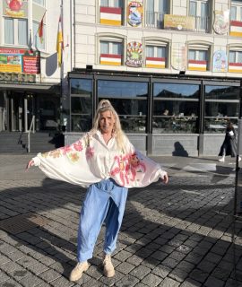 Blouse vlindermouwen – Vera