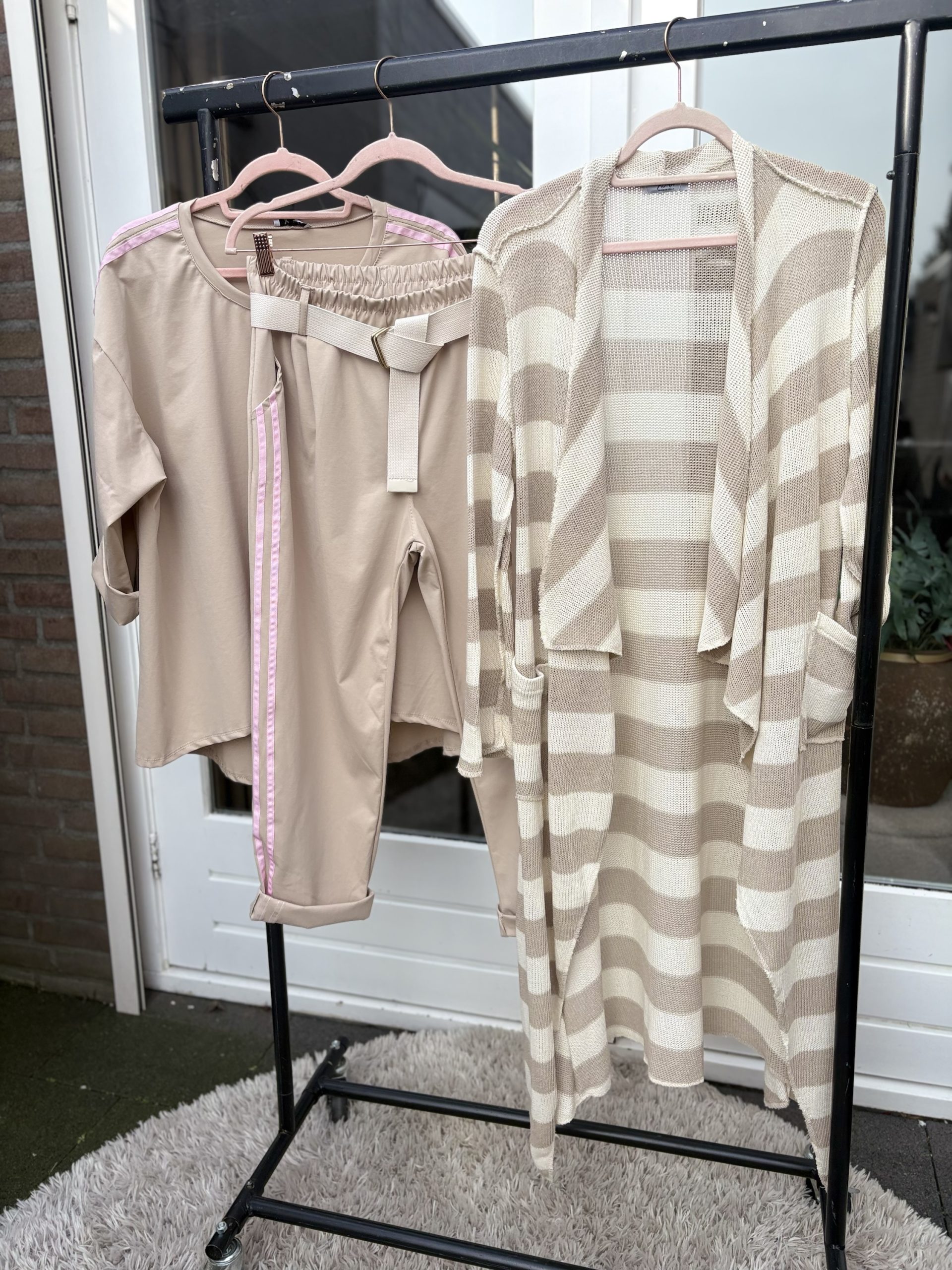 2 Delige Set zijkanten strepen – Ibiza