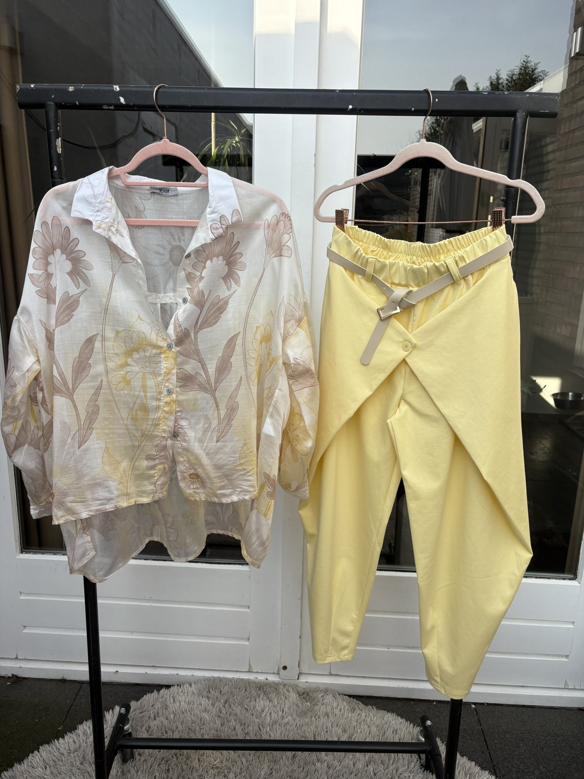 Blouse brede mouwen - Carla - Afbeelding 3