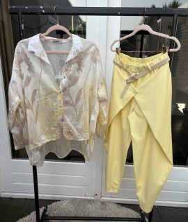 Broek overslag met riem – Mariska