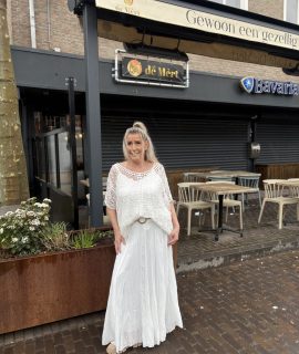 Lange Witte Ibiza Rok – Boho Style – Selina