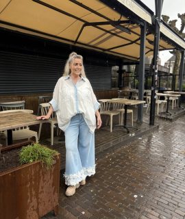Jeans Broek met Kant – Boho Style – Silvie