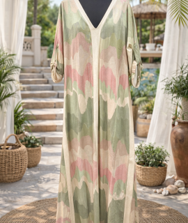 Lurex Sunset Maxi Dress – Nana