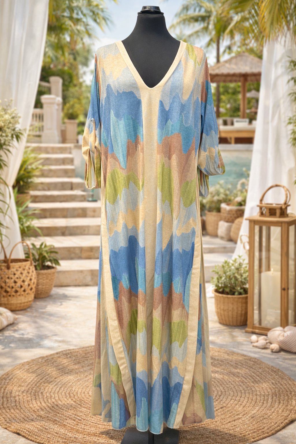 Lurex Sunset Maxi Dress - Nana - Afbeelding 2