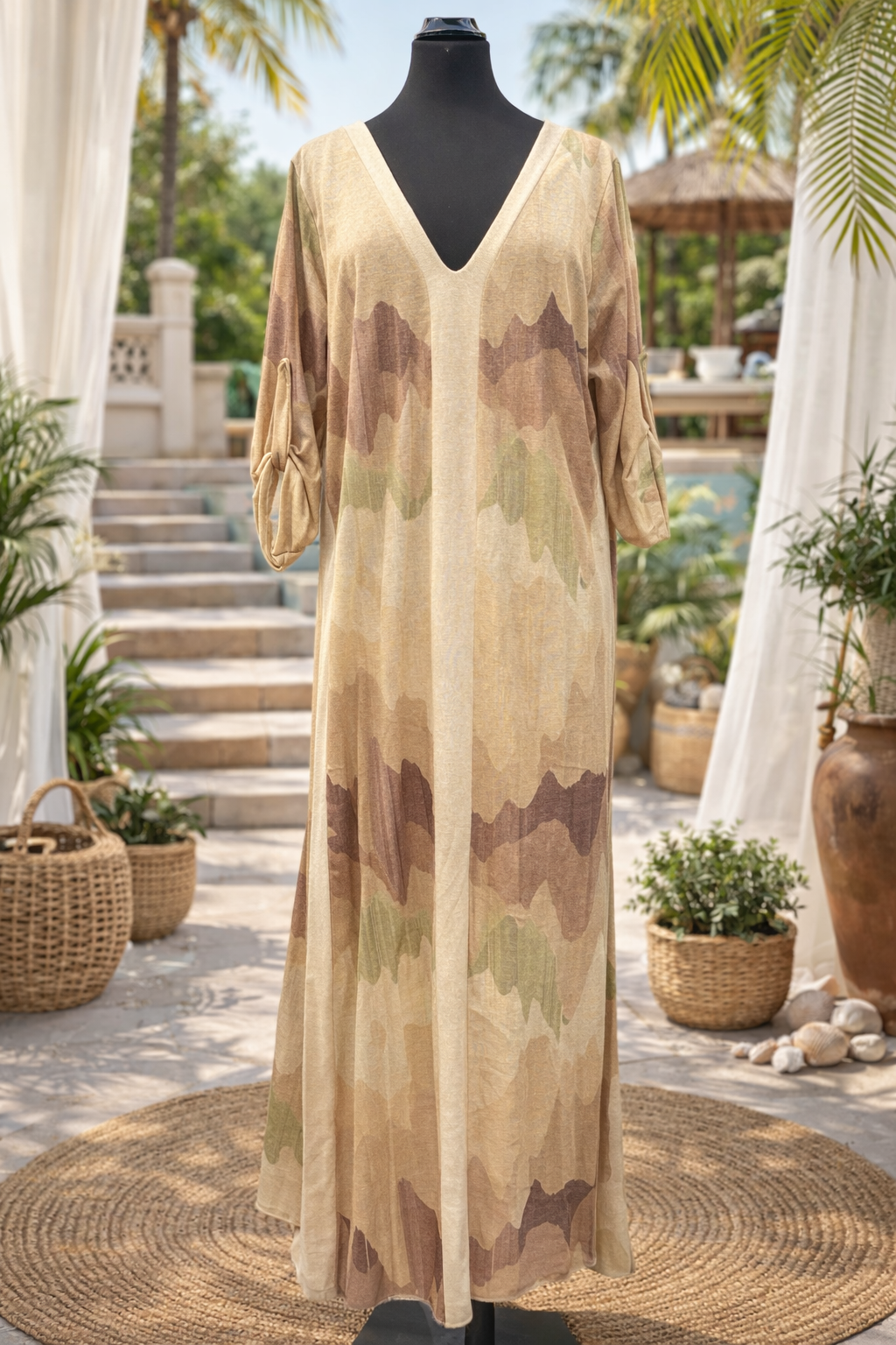 Lurex Sunset Maxi Dress - Nana - Afbeelding 4