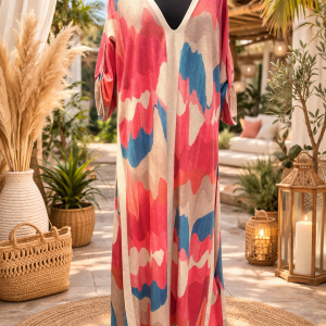 Lurex Sunset Maxi Dress – Nana