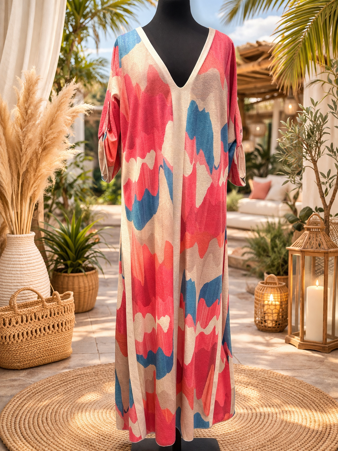 Lurex Sunset Maxi Dress - Nana - Afbeelding 3