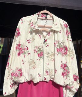 Boho Blossom Bomber Jacket – Jacky