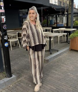 Boho set broek en top – Amber