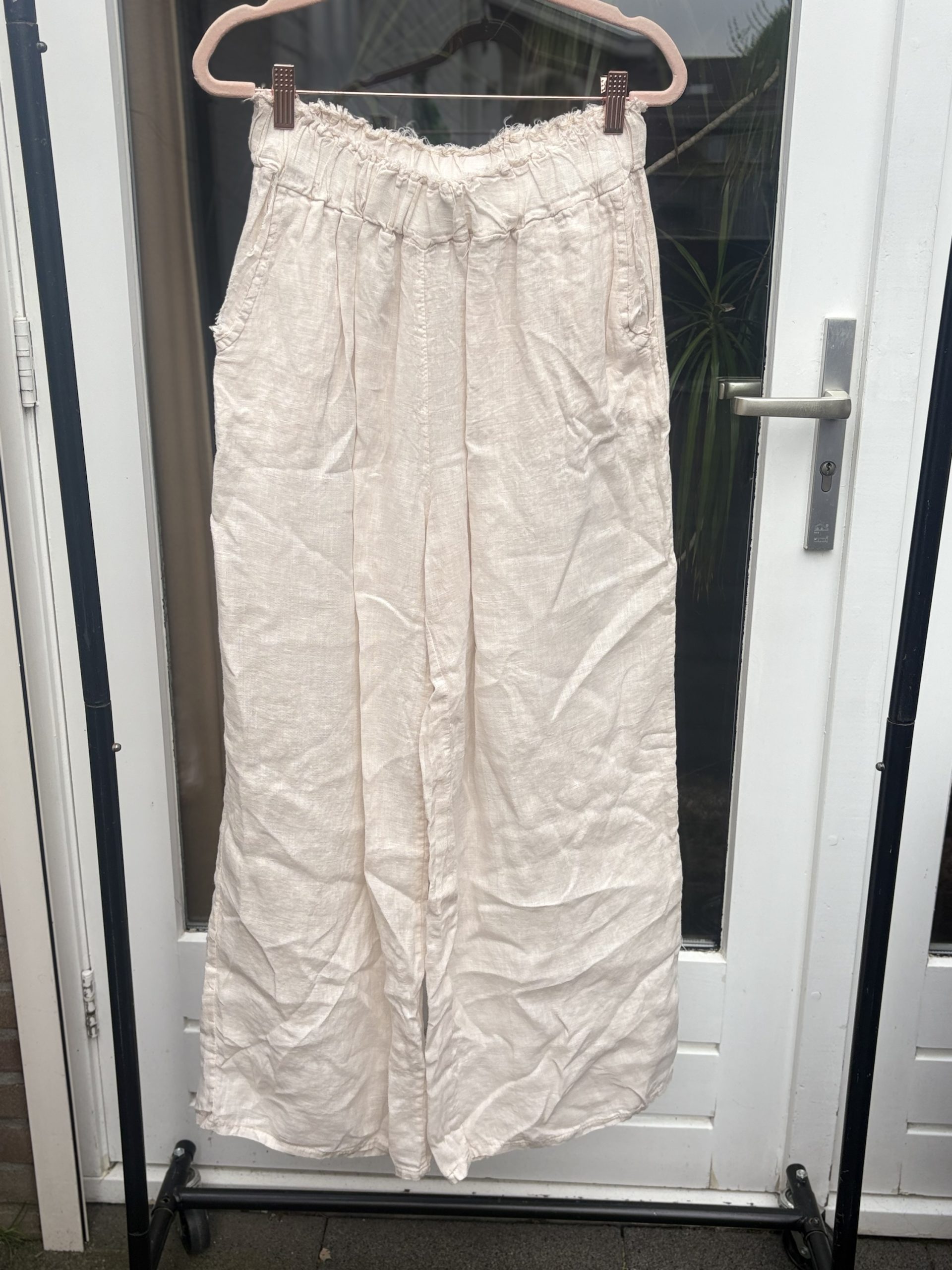 Broek 100% linnen in verschillende kleuren - Zara - Afbeelding 3