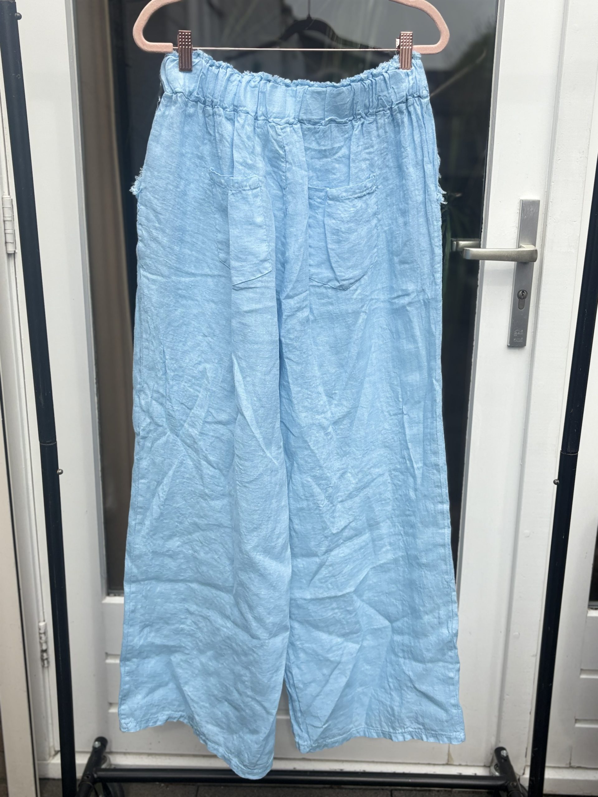 Broek 100% linnen in verschillende kleuren - Zara - Afbeelding 4