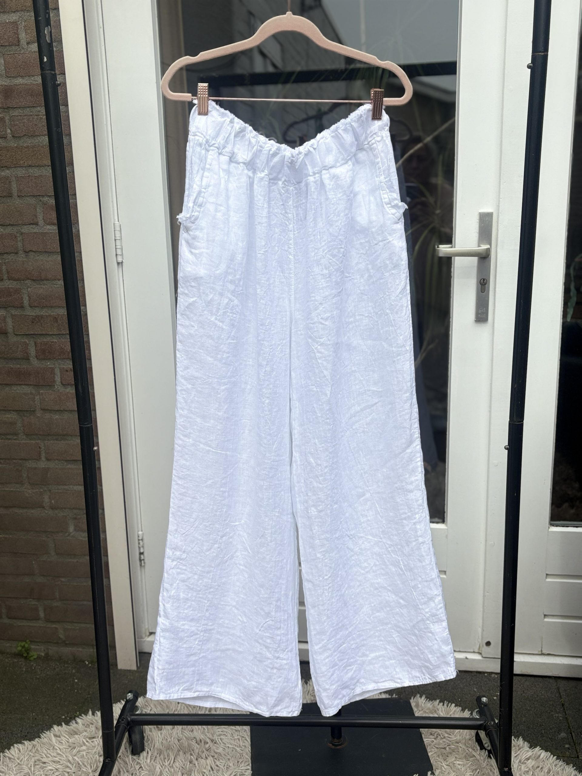 Broek 100% linnen in verschillende kleuren - Zara