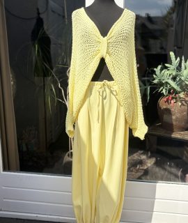 Gele Ballonbroek Ibiza – One Size t/m maat 44