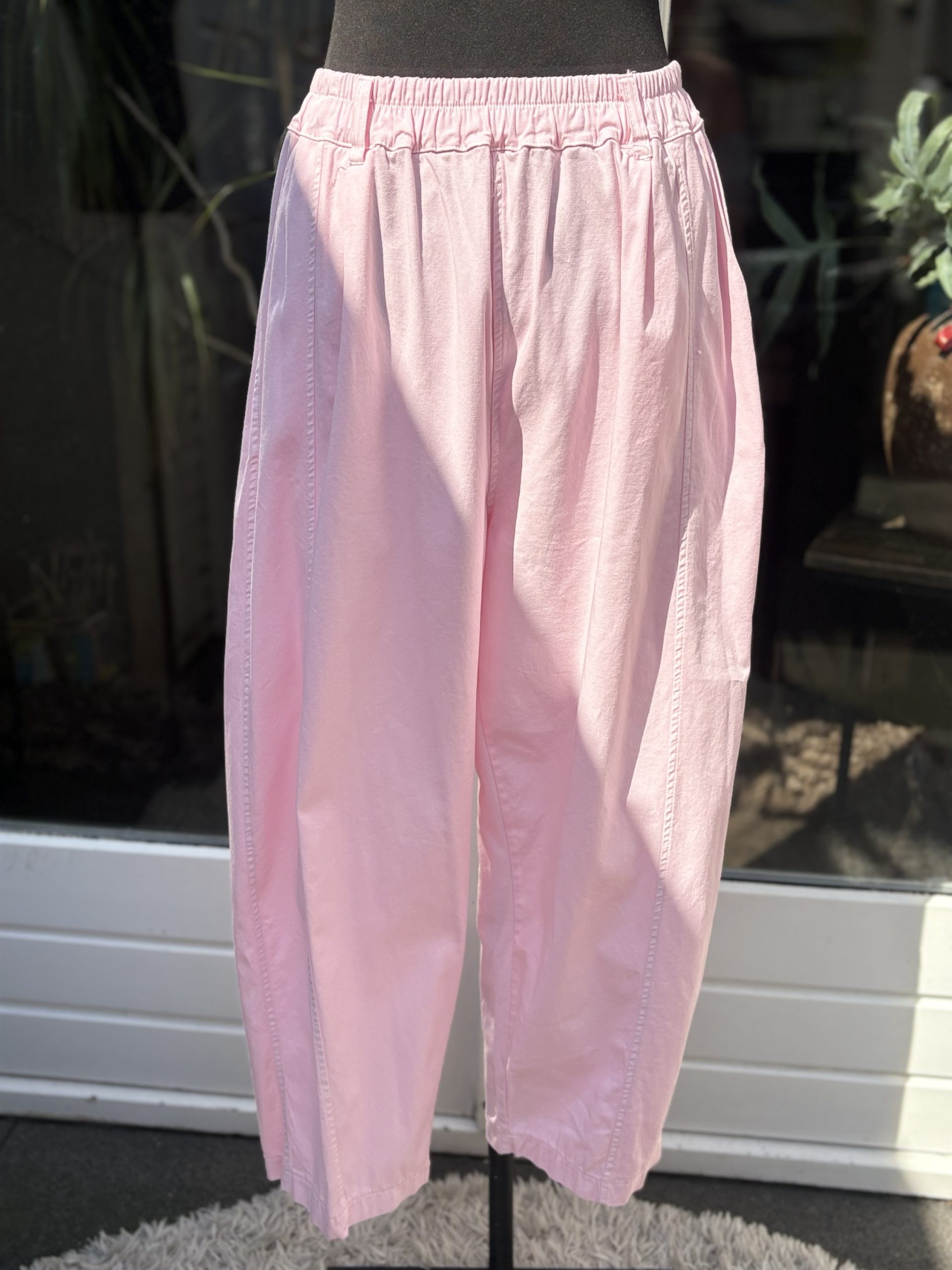 Roze Ballonbroek Ibiza - one size t/m maat 44 - Afbeelding 2