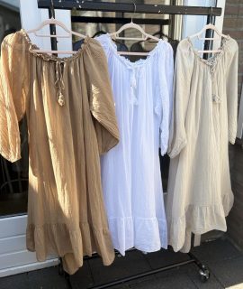 Bohemian Ibiza Jurk – Off Shoulder – Luna