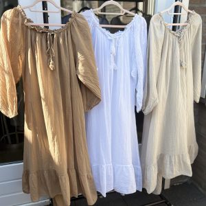 Bohemian Ibiza Jurk – Off Shoulder – Luna