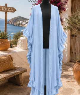Ibiza Ruffle Kimono – Sunshine
